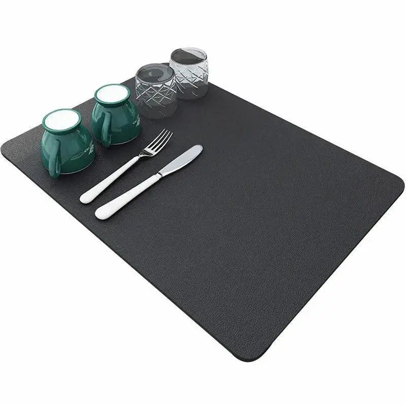 Super Absorbent Kitchen Mat Drying Pad for Dishes Home Use