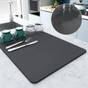 Super Absorbent Kitchen Mat Stylish Drying Pad for Dishes