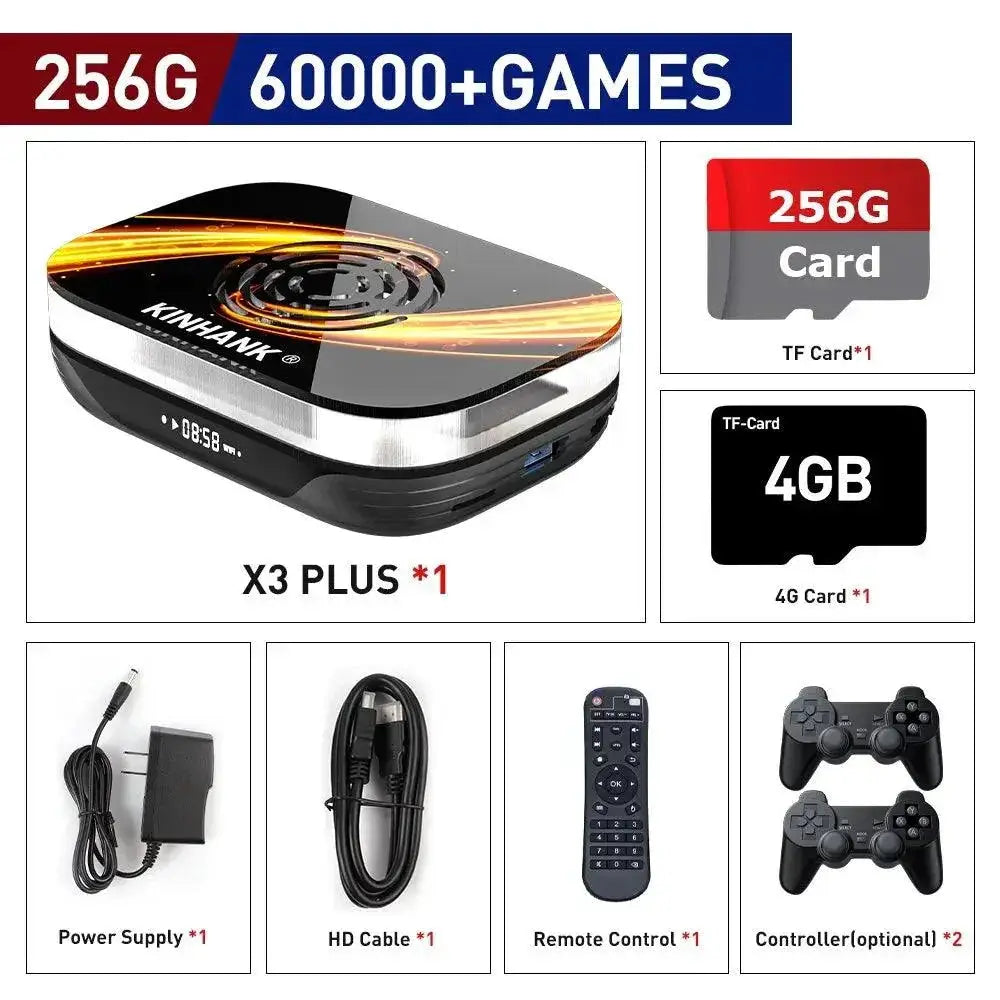 Super Console X3 Plus Retro Game Console With 60000 Games