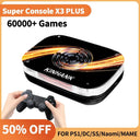 Super Console X3 Plus Retro Game Console 60000 Games 60 Emulators