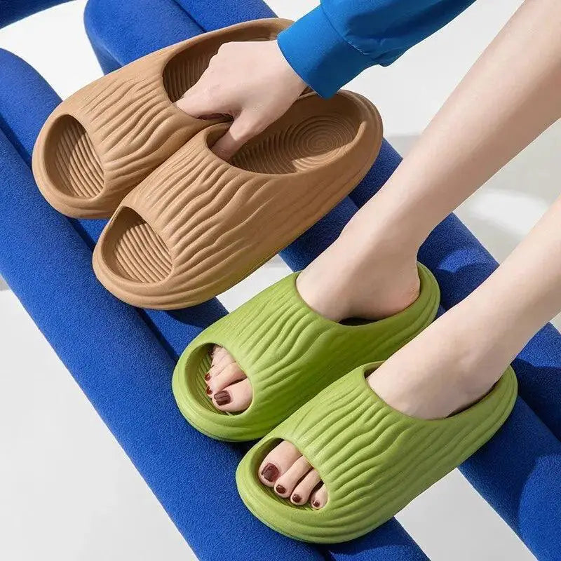 Super Soft Eva Platform Slides Stylish Non Slip Slippers