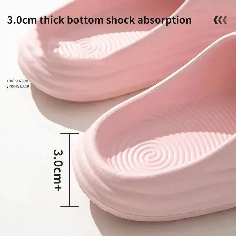 Super Soft Eva Platform Slides Stylish Non Slip Slippers