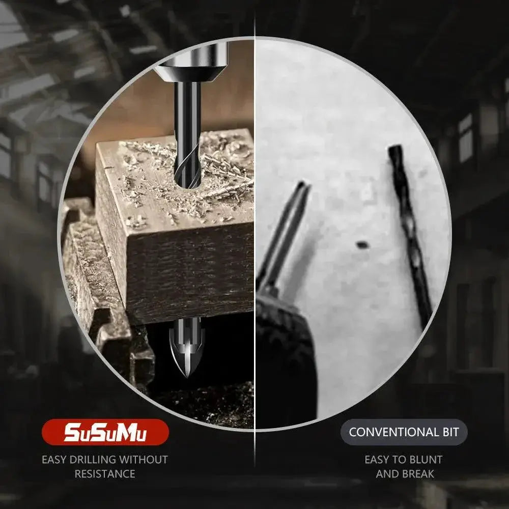 SuSuMu Hex Tile Drill Bits Set for Glass Ceramic Concrete