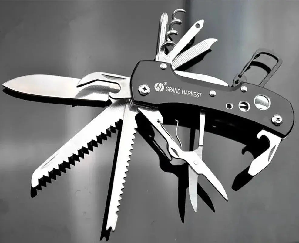 Swiss Army Knife Versatile Outdoor Essential 17 In 1 Tool