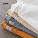 SYCPMAN Men's Oversized Heavy Cotton Tee Trendy Japan Style