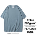 SYCPMAN Men's Oversized Heavy Cotton Tee Trendy Japan Style