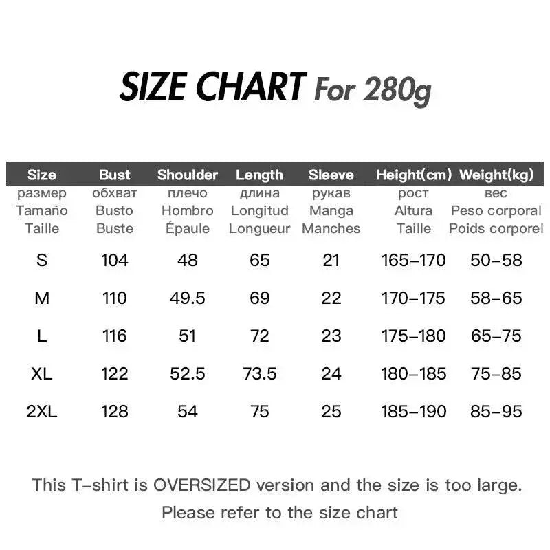 Sycpman Mens Oversized Heavy Cotton Tee Trendy Japan Style