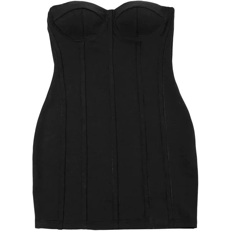 Sylcue Open Back Evening Dress Trendy Women Fashion