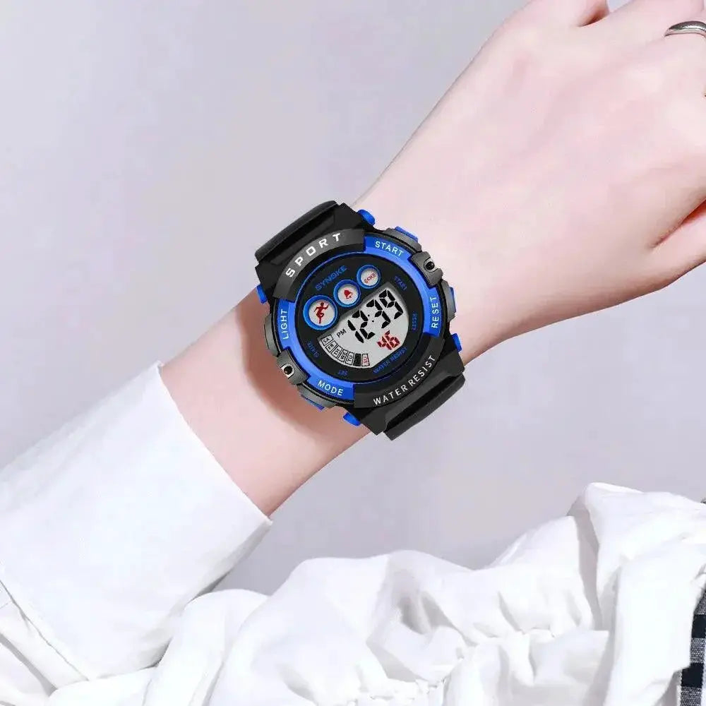 Synoke Kids Waterproof Colorful Digital Sport Watch