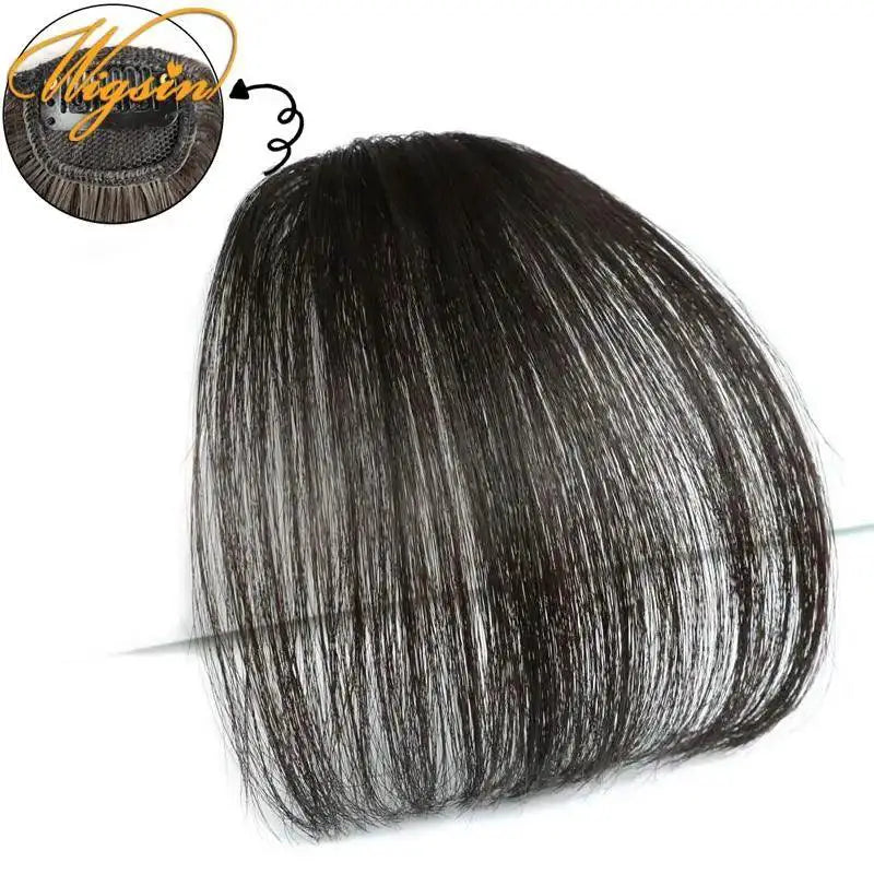Synthetic Air Bangs Hairpiece for Instant Hair Volume