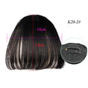 Synthetic Air Bangs Natural Hair Transformation Easy Wear
