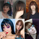 Synthetic Air Bangs Natural Hair Transformation Easy Wear