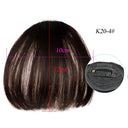 Synthetic Air Bangs Natural Hair Transformation Easy Wear