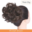 Hair Bun: Hair Bun Chignon Scrunchies Stylish