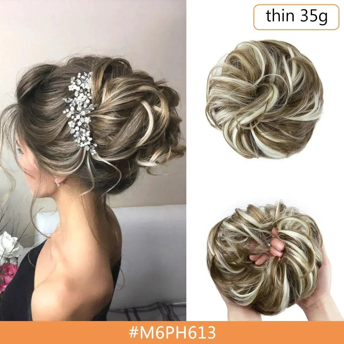 Chignon Scrunchie for Everyday Hair — 60B 1