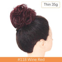 Hair Bun: Hair Bun Chignon Scrunchies Stylish