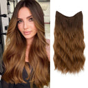 Synthetic Wave Ombre Clip-in Hair Extensions Instant Glamour