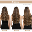 Synthetic Wave Ombre Clip-in Hair Extensions Instant Glamour