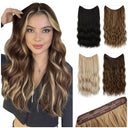 Synthetic Wave Ombre Clip-in Hair Extensions Instant Glamour