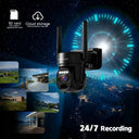 Smart Solar Security Camera for Homes