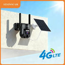 SZSINOCAM US 4G Solar Outdoor Security Camera With Human Detection Night Vision