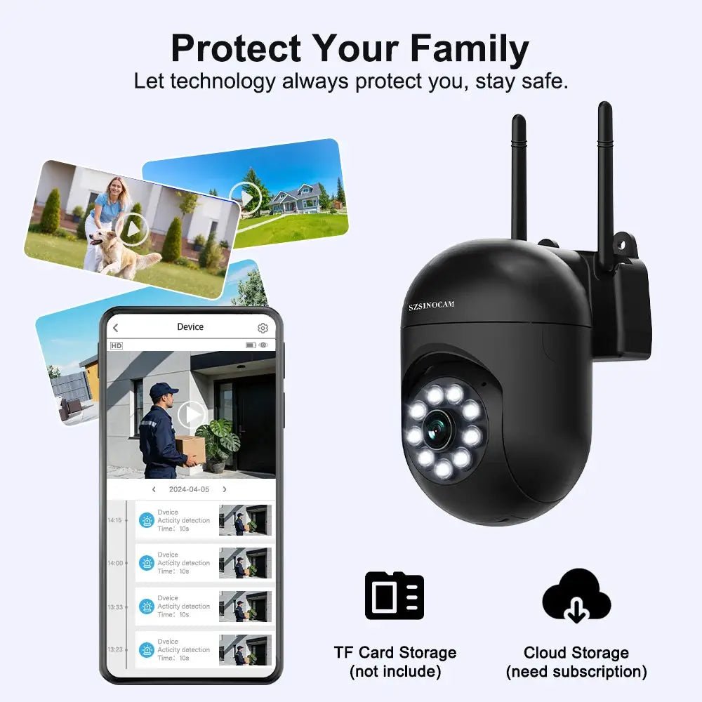 Auto-Tracking Security Camera for Home — product view 12