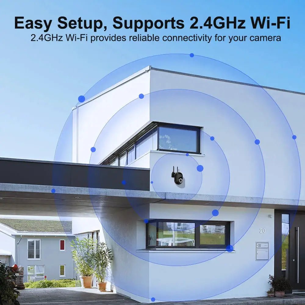 SZSINOCAM WiFi PTZ Camera With Auto Tracking And Two Way Audio For Home Security