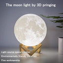 T20 Moon Lamp Led Night Light Color Change 3D Print