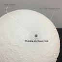 T20 Moon Lamp Led Night Light Color Change 3D Print