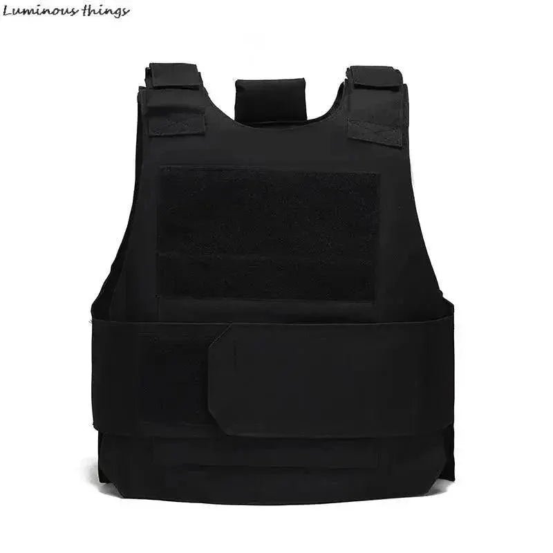 Tactical Army Plate Carrier Vest With Molle Pouches Upgrade