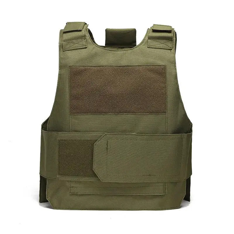 Tactical Army Plate Carrier Vest With Molle Pouches Upgrade