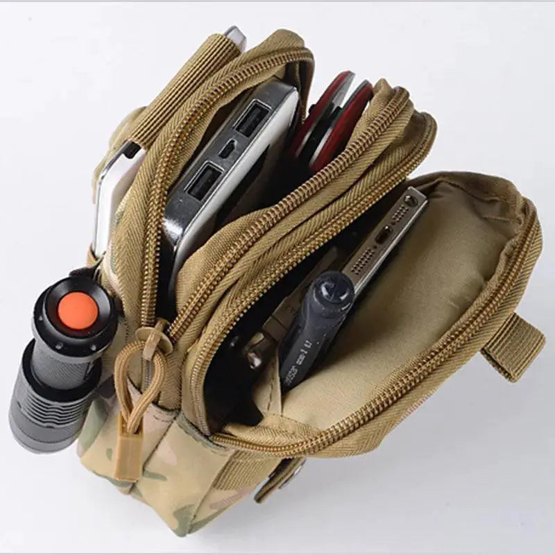 Tactical Camo Leg Bag Versatile Outdoor Waist Pack