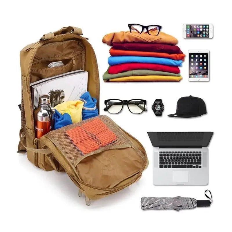 Tactical Camouflage Backpack for Outdoor Adventures