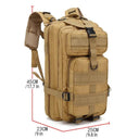 Tactical Camouflage Backpack for Outdoor Sports and Adventures