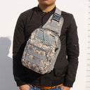 Tactical Chest Bag For Men Outdoor EDC Shoulder Sling Waterproof Hiking Pack Pro