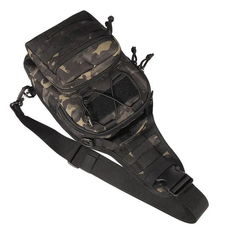 Tactical Chest Bag For Men Outdoor EDC Shoulder Sling Waterproof Hiking Pack Pro