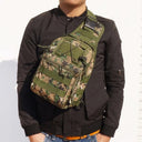 Tactical Chest Bag For Men Outdoor EDC Shoulder Sling Waterproof Hiking Pack Pro