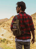 Tactical Chest Bag For Men Outdoor EDC Shoulder Sling Waterproof Hiking Pack Pro