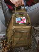 Tactical Chest Bag For Men Outdoor EDC Shoulder Sling Waterproof Hiking Pack Pro