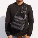 Tactical Chest Bag For Men Outdoor EDC Shoulder Sling Waterproof Hiking Pack Pro