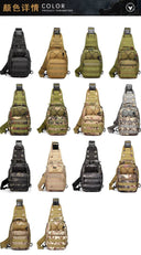 Tactical Chest Bag For Men Outdoor EDC Shoulder Sling Waterproof Hiking Pack Pro