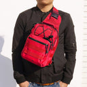 Tactical Chest Bag For Men Outdoor EDC Shoulder Sling Waterproof Hiking Pack Pro