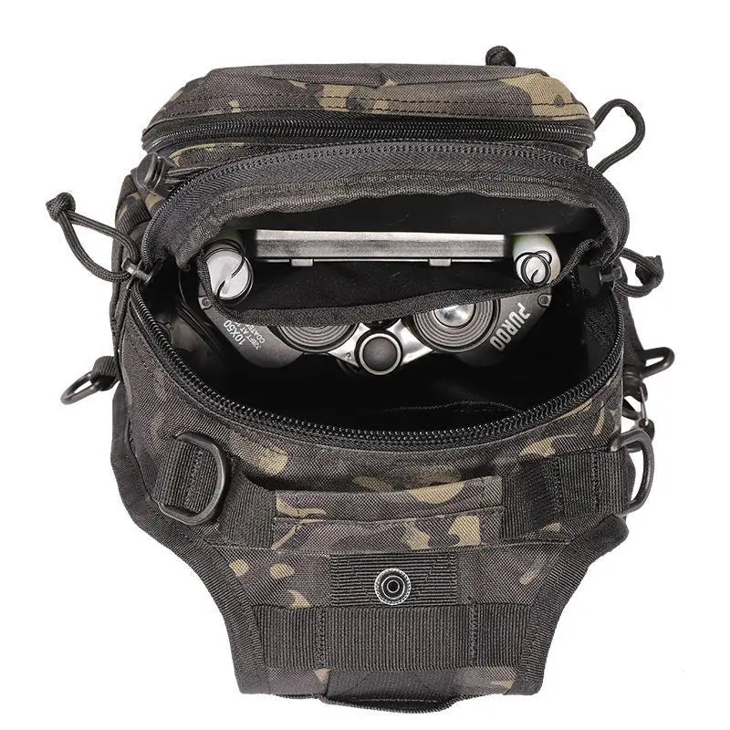 Tactical Chest Bag For Men Outdoor EDC Shoulder Sling Waterproof Hiking Pack Pro