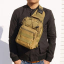 Tactical Chest Bag For Men Outdoor EDC Shoulder Sling Waterproof Hiking Pack Pro