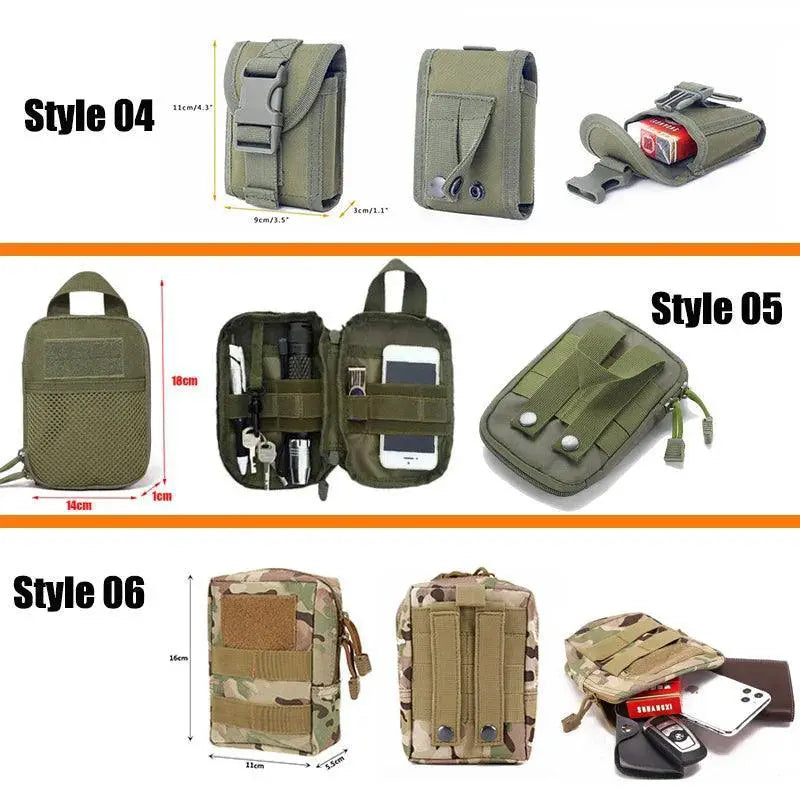 Tactical Gear Waist Bag 600D Nylon For Outdoor Hunting