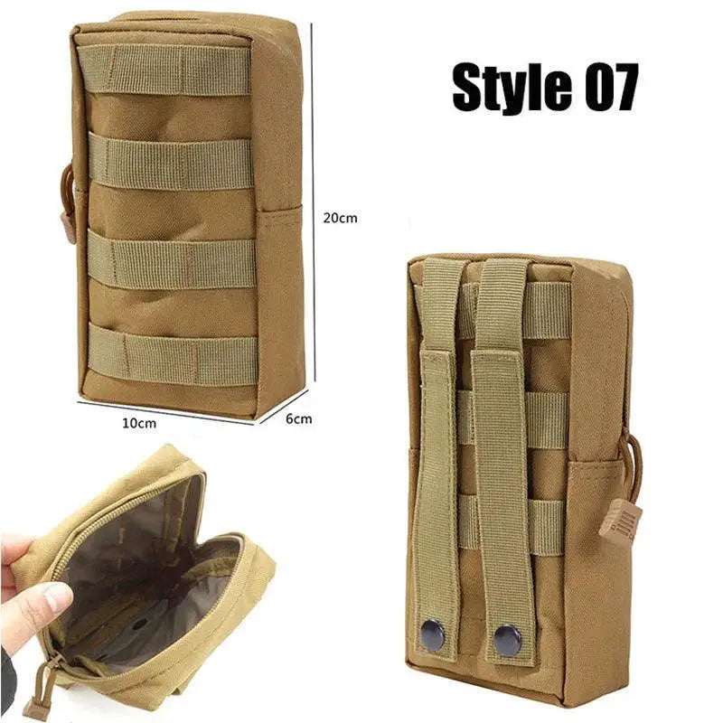 Tactical Gear Waist Bag 600D Nylon For Outdoor Hunting