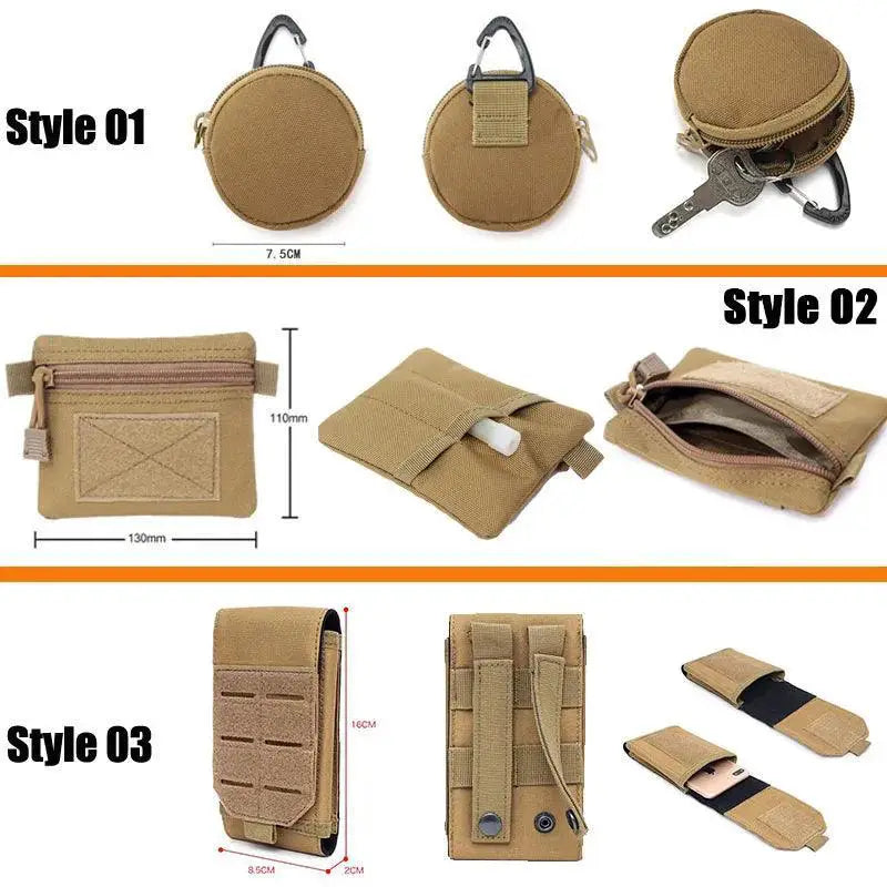 Tactical Gear Waist Bag 600D Nylon For Outdoor Hunting