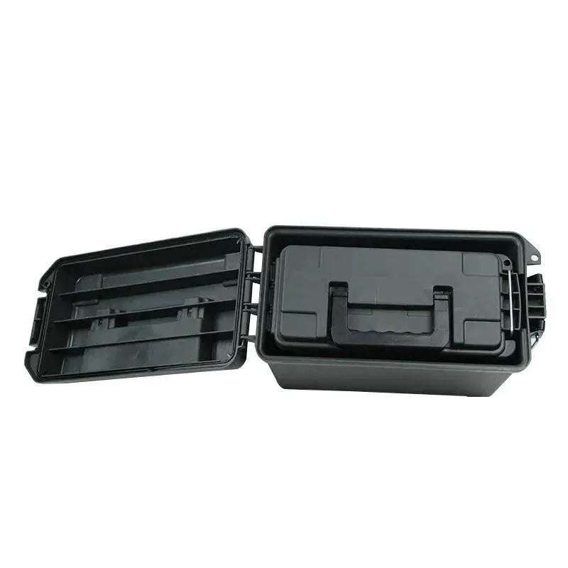 Tactical Plastic Ammo Box Durable Storage For Gear