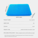 Tailbone Gel Cushion for Office Relief