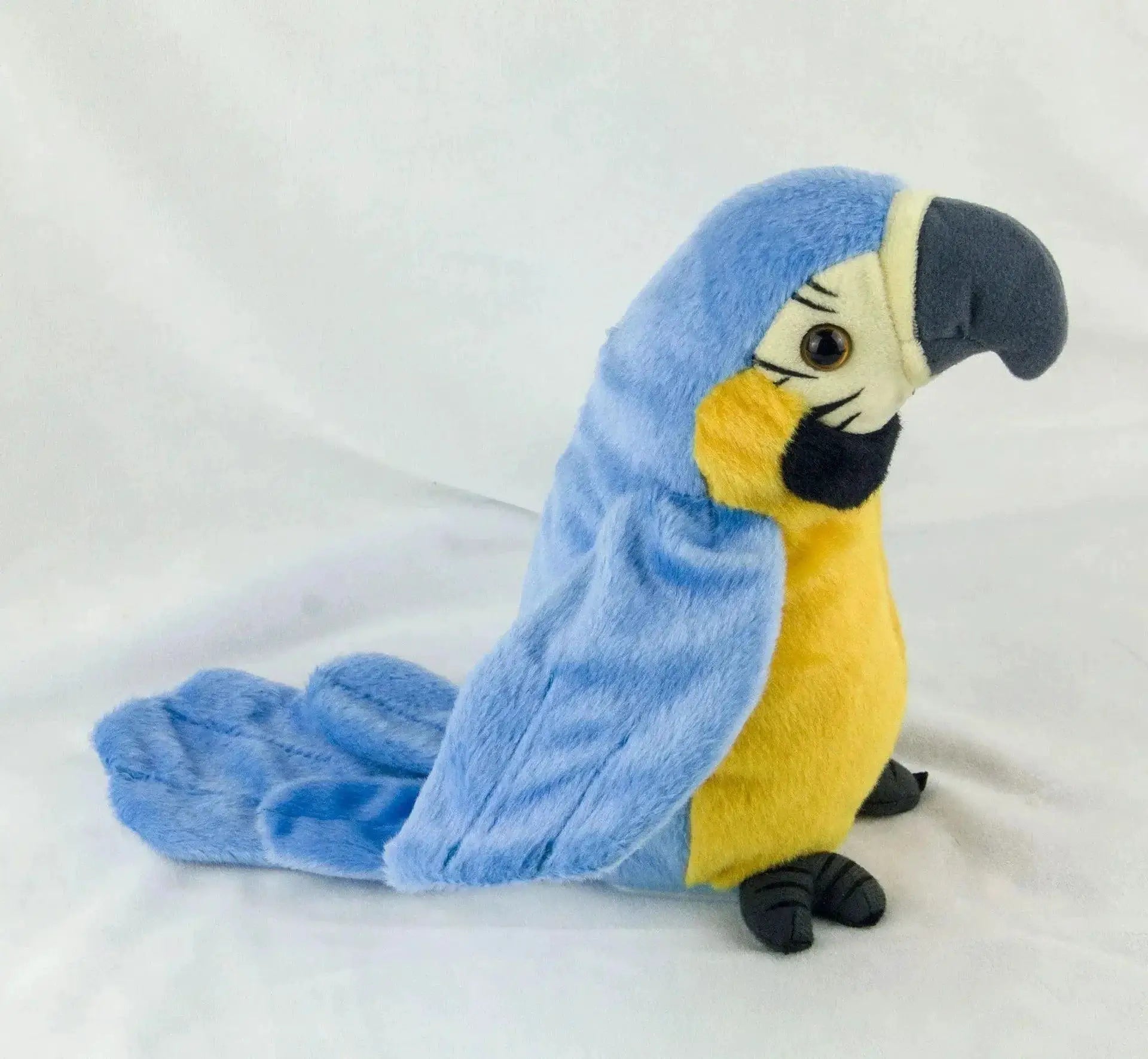 Talking Macaw Parrot Interactive Plush Bird Toy With Record